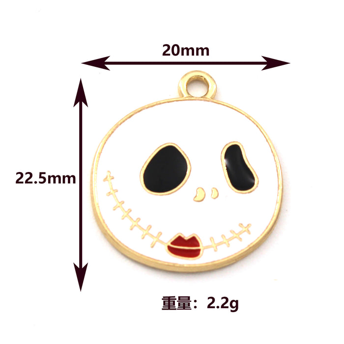 Wholesale 10cs   series diy alloy oil earrings pendant accessories factory direct sales