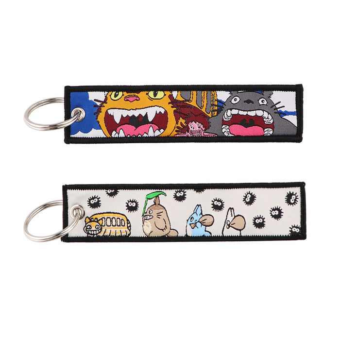 Wholesale Cartoon Woven Keychain  Animation Pendant