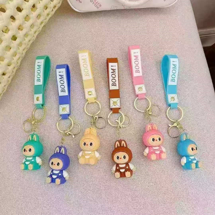 Wholesale Cartoon Loving Little Sheep Keychain Pendant,  Cute Student Bag Pendant,  Couple Style Small Gift Stall