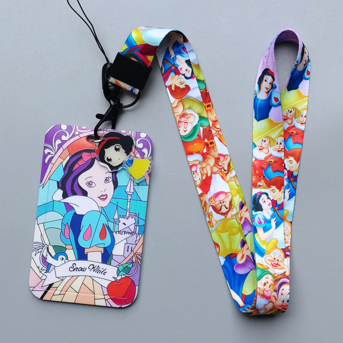 Wholesale Lanyard Keychain cartoon card holder/ ID holder
