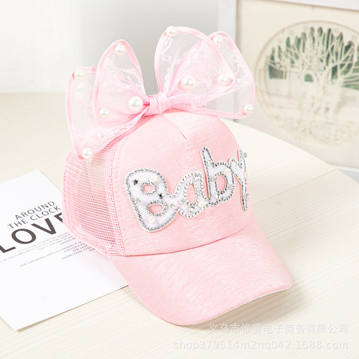 Wholesale Cotton Children's Breathable Mesh Cartoon Baseball Cap JDC-FH-WeiShang002