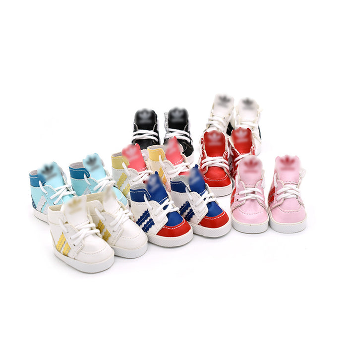 Wholesale Cotton Doll Shoes Doll Fat Body Sneakers
