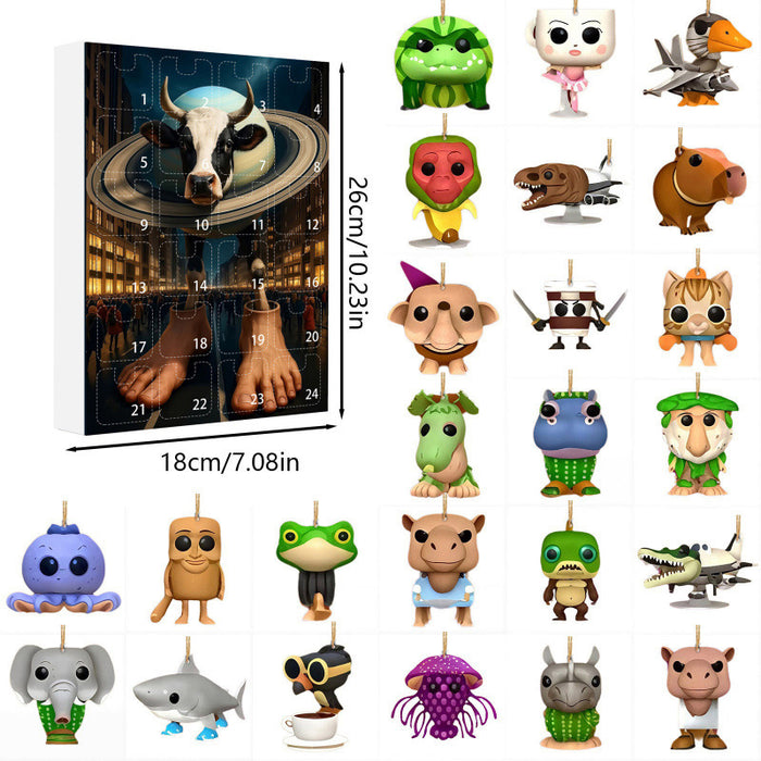 Wholesale Acrylic flat pendant Tung Tung Tung