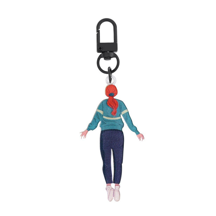 Wholesale 6pcs/ set Cartoon Anime Keychains Character Pendants Backpack Ornaments