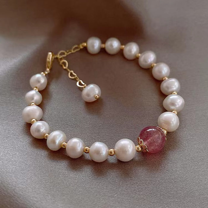 Wholesale Pearl bracelet, minimalist and niche design, personalized jewelry