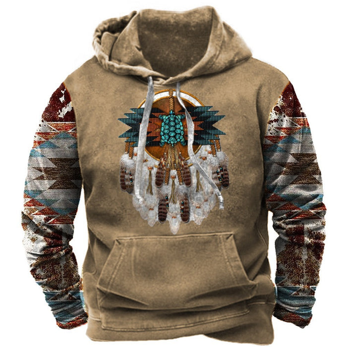 Wholesale Aztec Print Hoodie Sweatshirt JDC-CTS-OuFS001