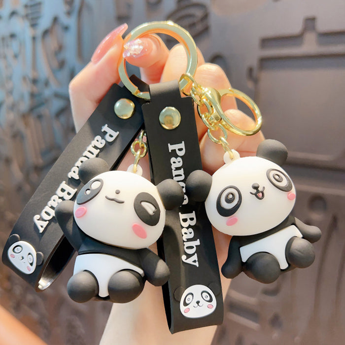 Wholesale Silicone Cartoon Doll Keychain（S） JDC-KC-YanG034