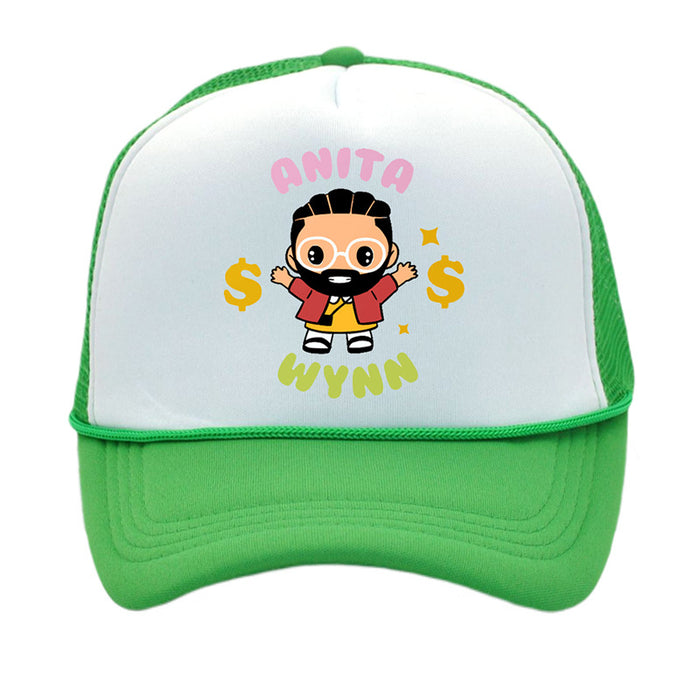 Wholesale Mesh Polyester Cartoon Sponge Net Cap Baseball Cap JDC-FH-PNi020