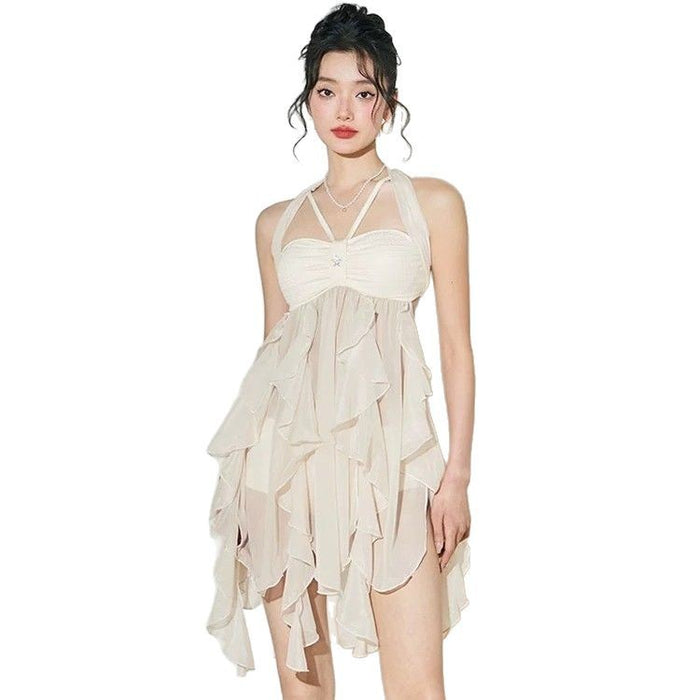 Wholesale Women's beach dress new high-end one-piece vacation swimsuit