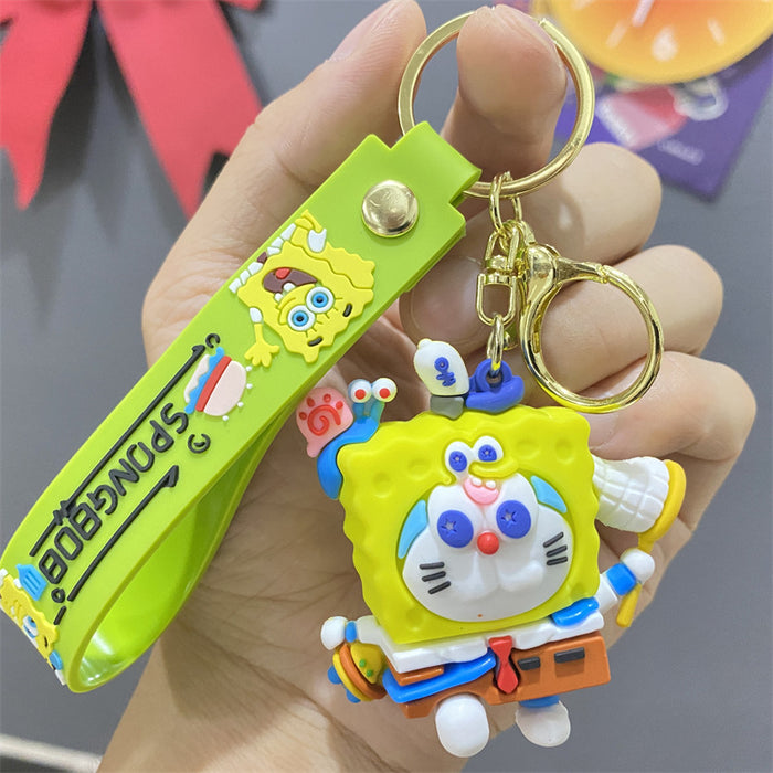 Wholesale PVC Cartoon Doll Keychain JDC-KC-WuYi053