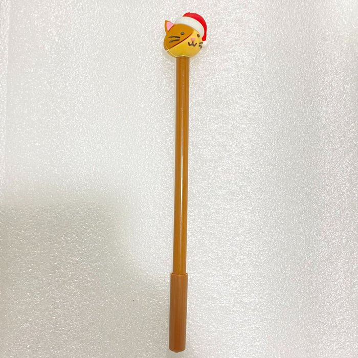 Wholesale Christmas gel pen carbon pen primary school student gift prize Christmas stationery gift water pen