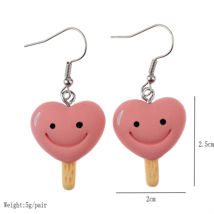 Wholesale Earrings Resin Fun Cute Cartoon Flower Bouquet (S) JDC-ES-niqing019