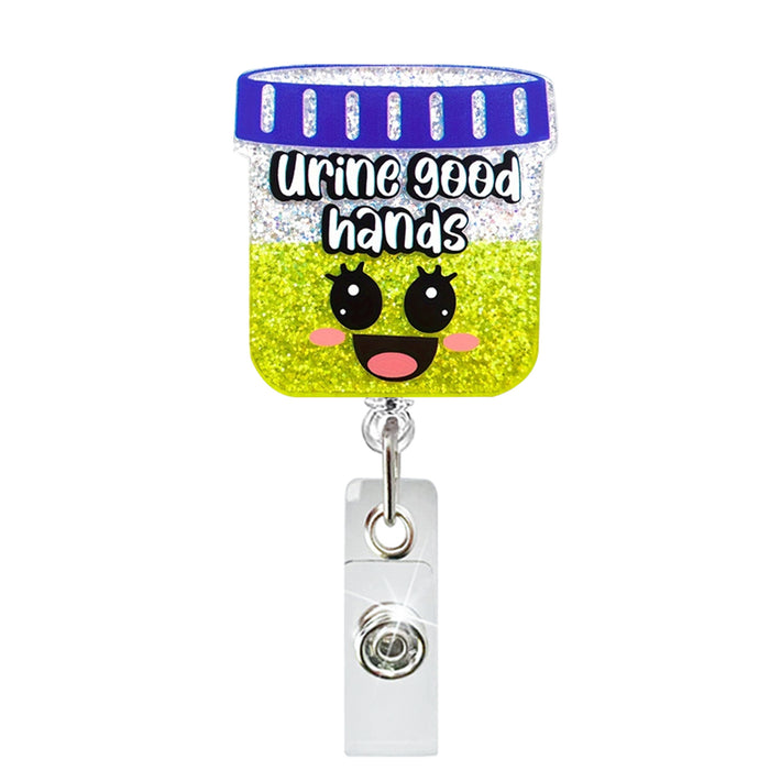 Wholesale Acrylic Medicine Bottle Scroll Keychain JDC-KC-ZhuoJin009