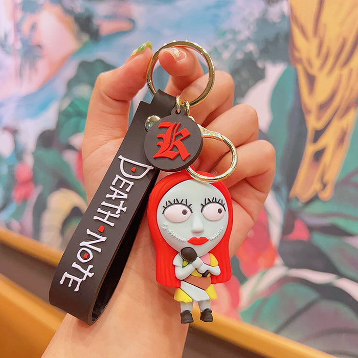 Wholesale Halloween Cartoon Doll PVC Keychain JDC-KC-MingT024