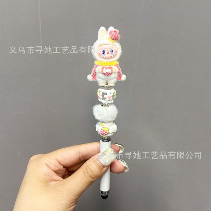 Wholesale DIY Cute Beaded Pen for Mobile Phones and Tablets Touch Screen Gel Ballpoint Pen
