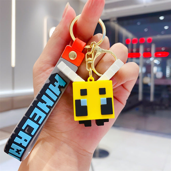 Wholesale Game Silicone Keychain