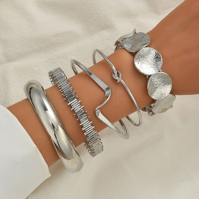 Wholesale Leaf smooth bangle