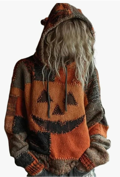 Wholesale Autumn and winter V-neck top casual drop shoulder women' s sweatshirt faux fur