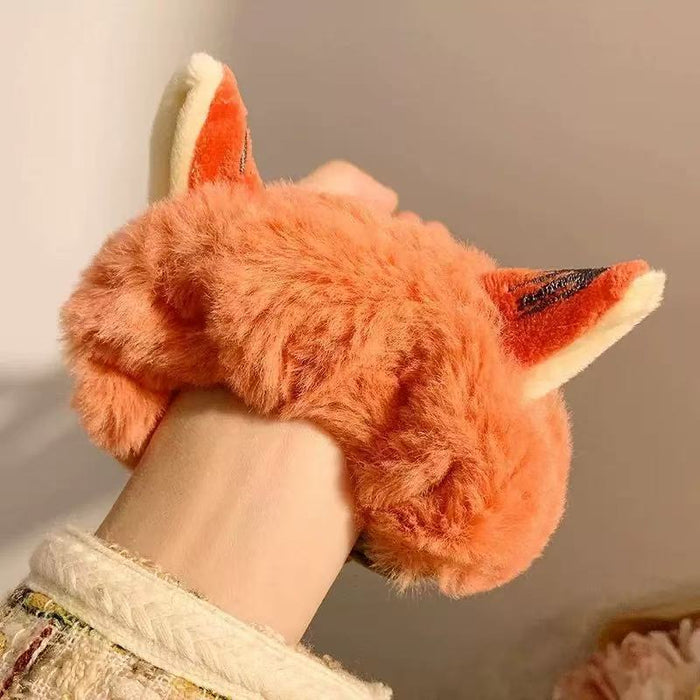Wholesale Rabbit Stuffed Ears Hair Scrunchies Hair Clips