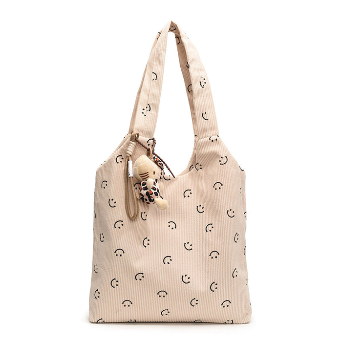 Wholesale New casual and relaxed fashion striped tote bag with large capacity commuting armpit bag