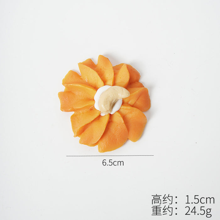 Wholesale Chic PVC Simulated Cookie Pendant Fun Dessert Shaped Ornament Decorative Gift Accessory MOQ≥5
