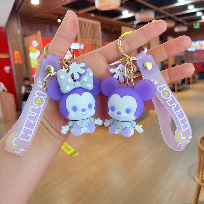 Wholesale Silicone Cartoon Keychain JDC-KC-QingYun003