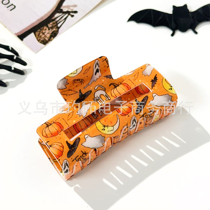 Wholesale  Grabber Skull Bat Ghost Square Hairpin Funny Shark Clip European and American Hair Accessories