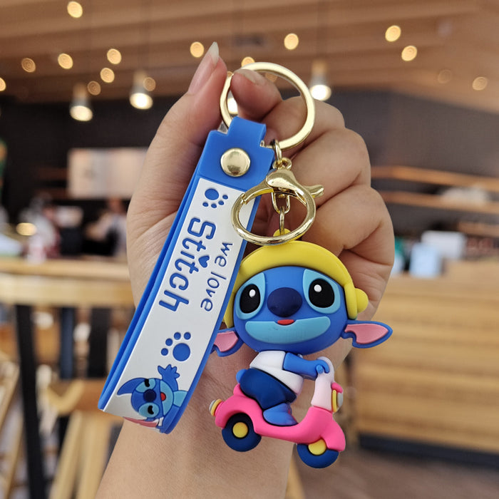 Wholesale Cartoon Silicone Doll Keychain JDC-KC-ZhuoRan021