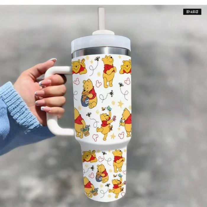 Wholesale 40oz tumbler ice bullies cup Portable insulated mug with handle