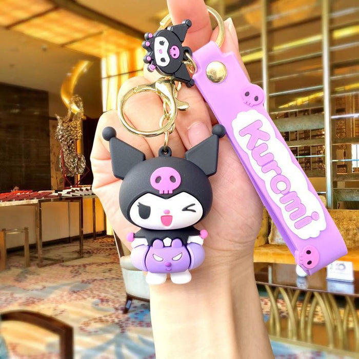 Wholesale Silicone Cartoon Keychain JDC-KC-MingT241