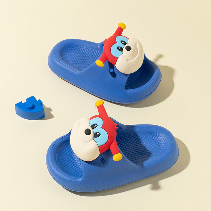 Wholesale Children's slippers wholesale boys and girls baby cartoon indoor and outdoor sandals children's slippers