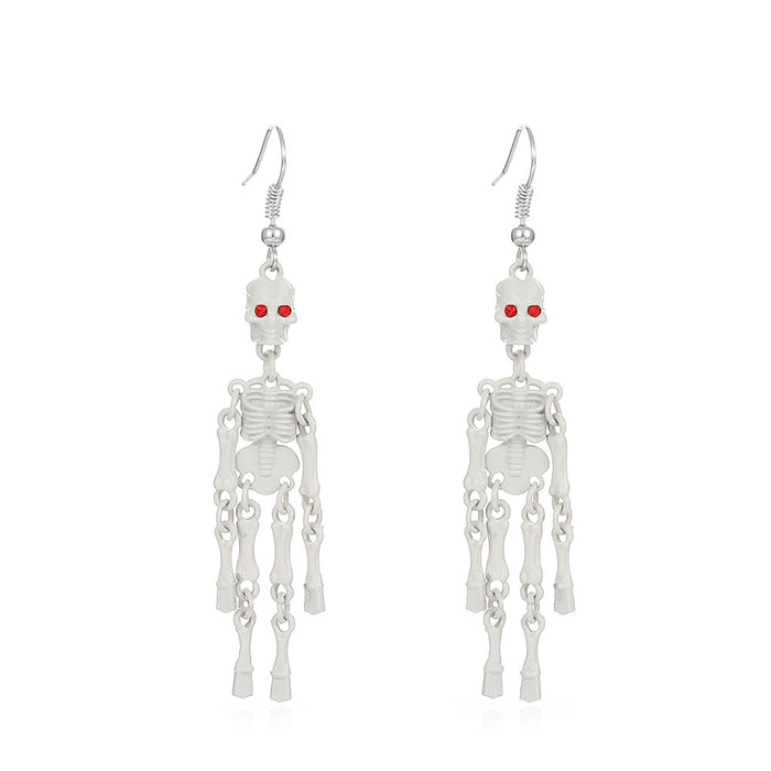 Wholesale Skull Earrings Women Hollow Ghost Skeleton Earrings Halloween Earrings