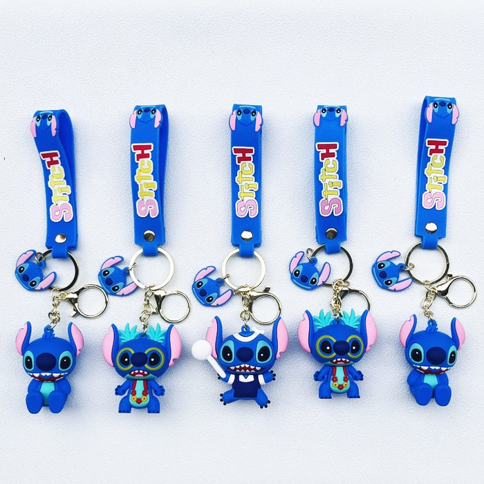 Wholesale PVC cartoon doll Keychain JDC-KC-WuYi090