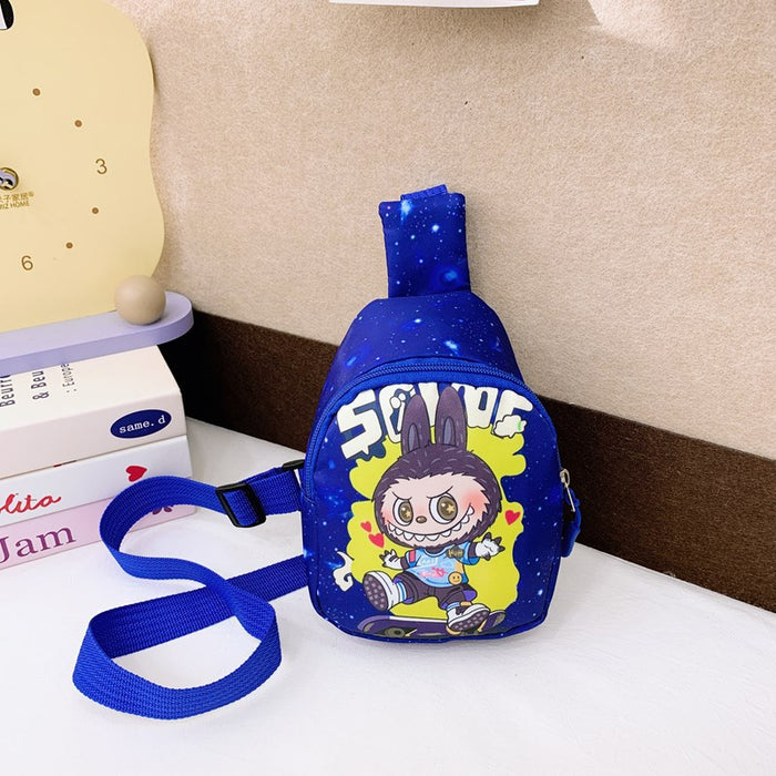 Wholesale Children' s Cartoon Printed Coin Purse Shoulder Bags