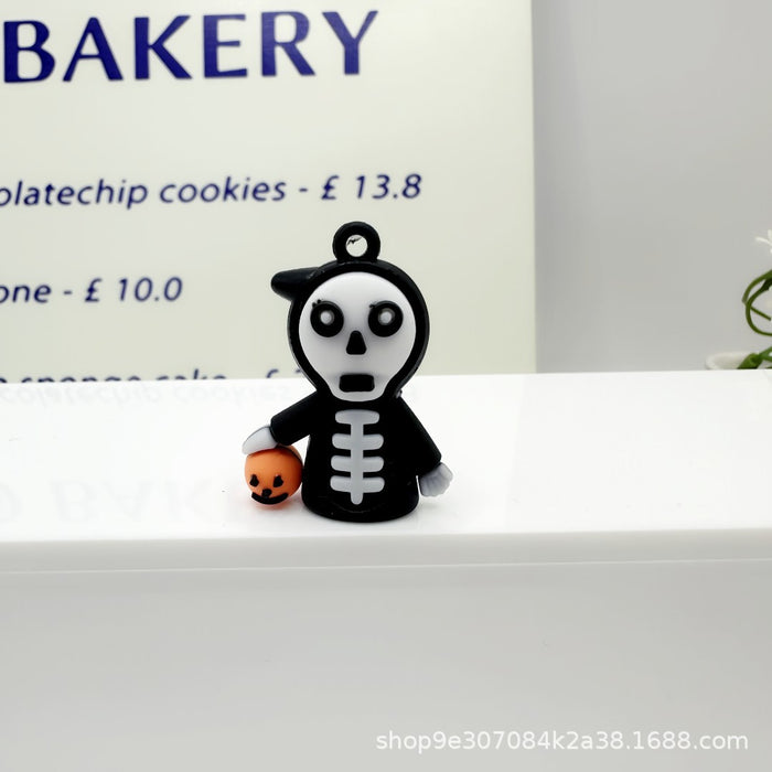 Wholesale Halloween Cartoon Keychain Soft PVC Car Key Accessory MOQ≥2