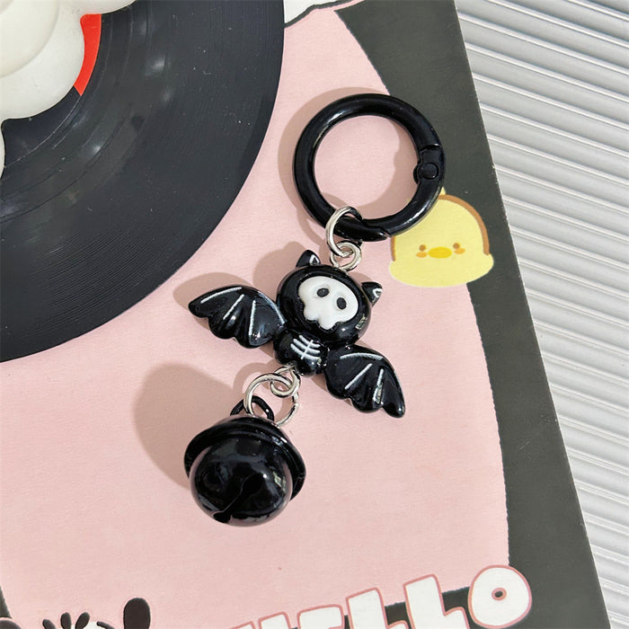 Wholesale  Bat Bell Resin Plastic Keychain Fashion Decorative Accessory Gift
