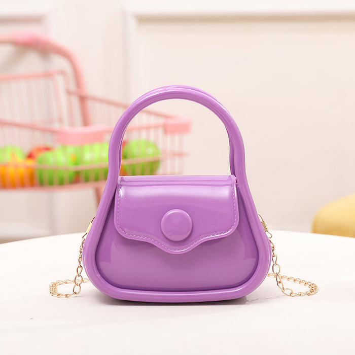 Wholesale New PVC Soft European Handbag Women's Fashion Handbag Silicone Jelly Bag JDC-HB-XJ001