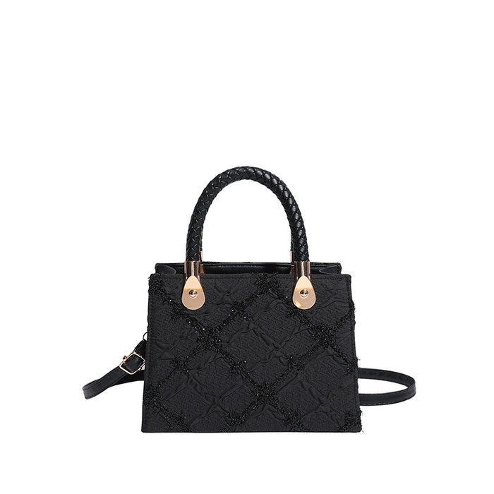 Wholesale Stylish textured handbag,  small square shoulder bag