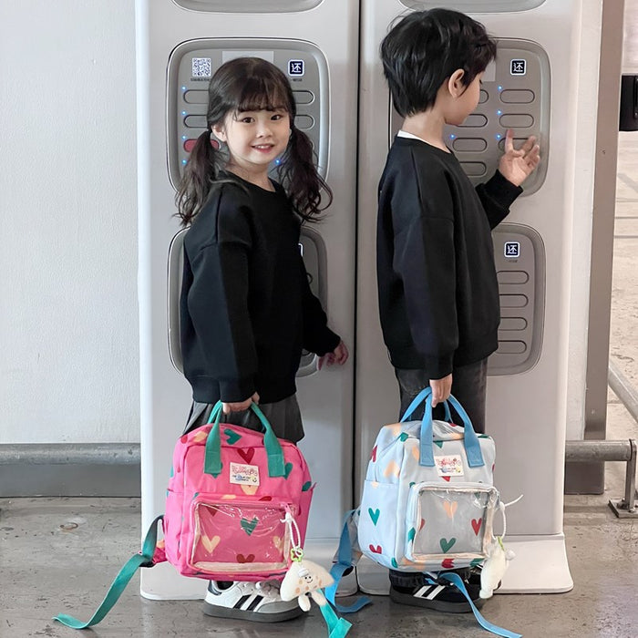 Wholesale Baby Backpack, Super Cute Girl Love Portable Backpack Snack Bag