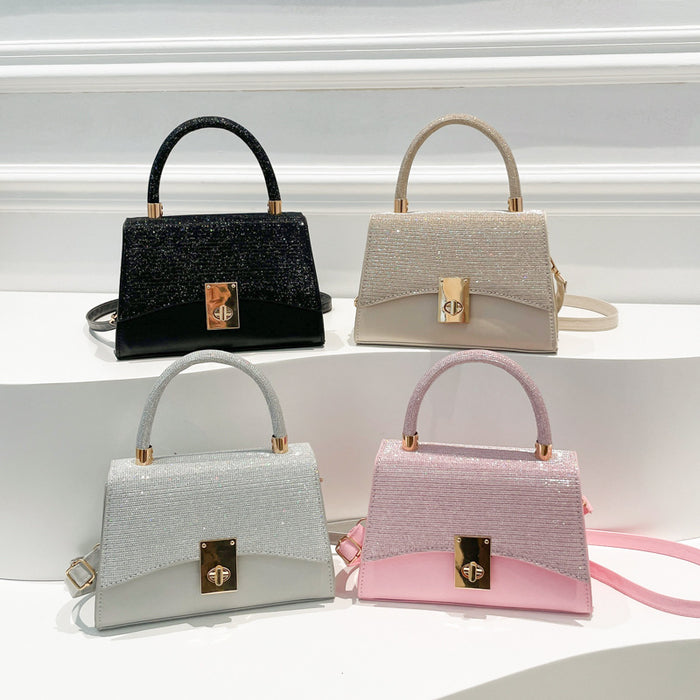 Wholesale Trendy PU Small Square Handbag with ing Detail - Fashionable Casual Shoulder Bag for Resale