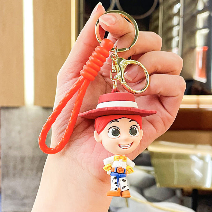 Wholesale PVC Cartoon Coin Purse Keychain JDC-KC-Benxin009