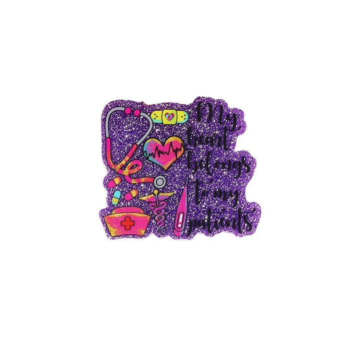 Wholesale Cartoon Organ Acrylic Pin DIY Patch Accessories JDC-FK-OuYie005