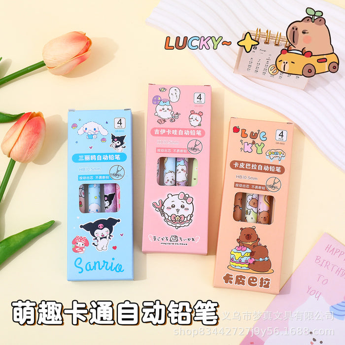 Wholesale Automatic pencil,  push-type pencil,  student pencil,  no need to sharpen,  not easy to break,  replaceable lead pencil