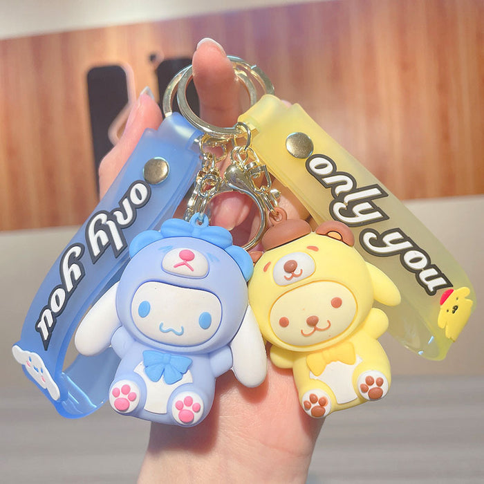 Wholesale Cartoon Doll PVC Keychain JDC-KC-JinG021