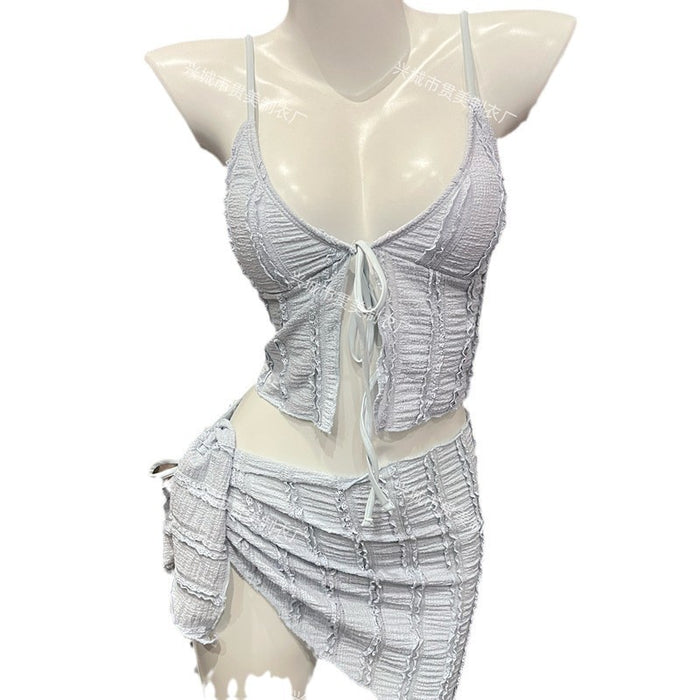 Wholesale Bikini swimsuit high-end three piece swimsuit set