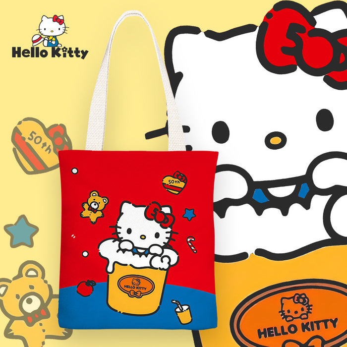 Wholesale Cartoon canvas shoulder bags