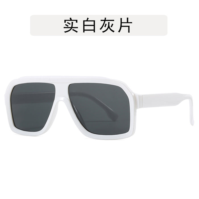 Wholesale Large frame toad glasses, fashionable pilot sunglasses, personalized sunshade sunglasses