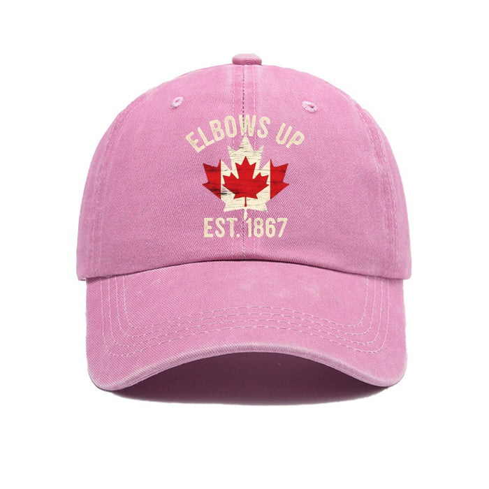 Wholesale Washed cotton printed hat for vintage baseball cap with soft top