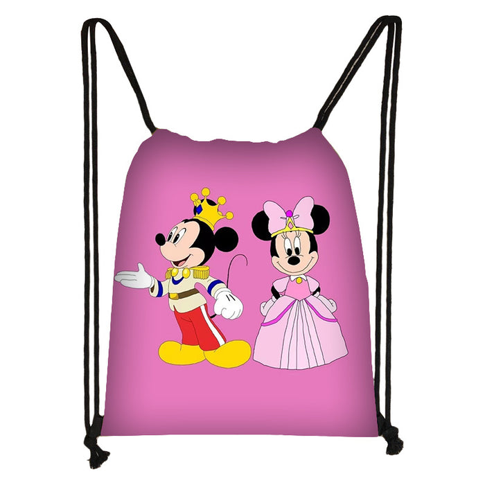 Wholesale Outdoor Portable Cute Cartoon Printed Drawstring Bag JDC-BP-Changs005