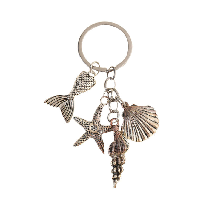 Wholesale Alloy Pendant Marine Life Keychain JDC-KC-RongRui074